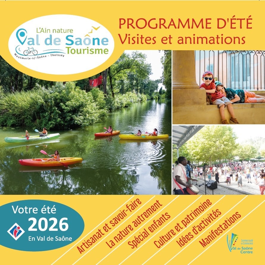 Votre été 2026 en Val de Saône
