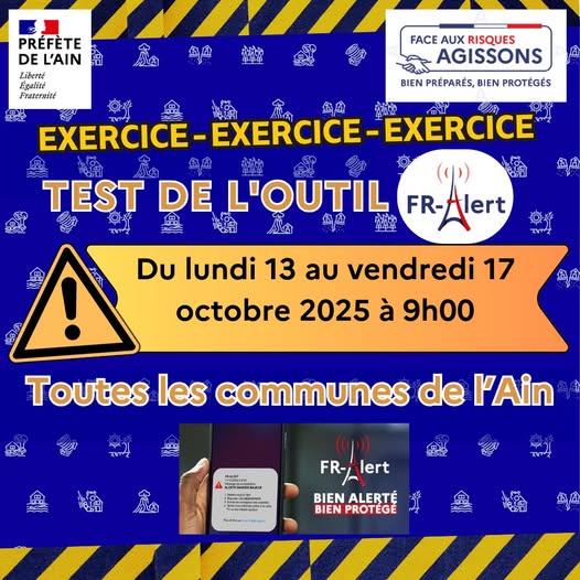 EXERCICE FR-ALERT le 14 octobre